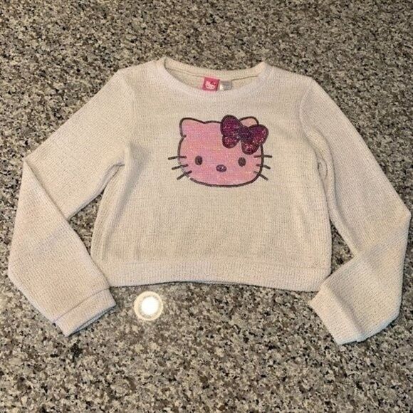 Hello Kitty Sweater Girls XL - Picture 1 of 6